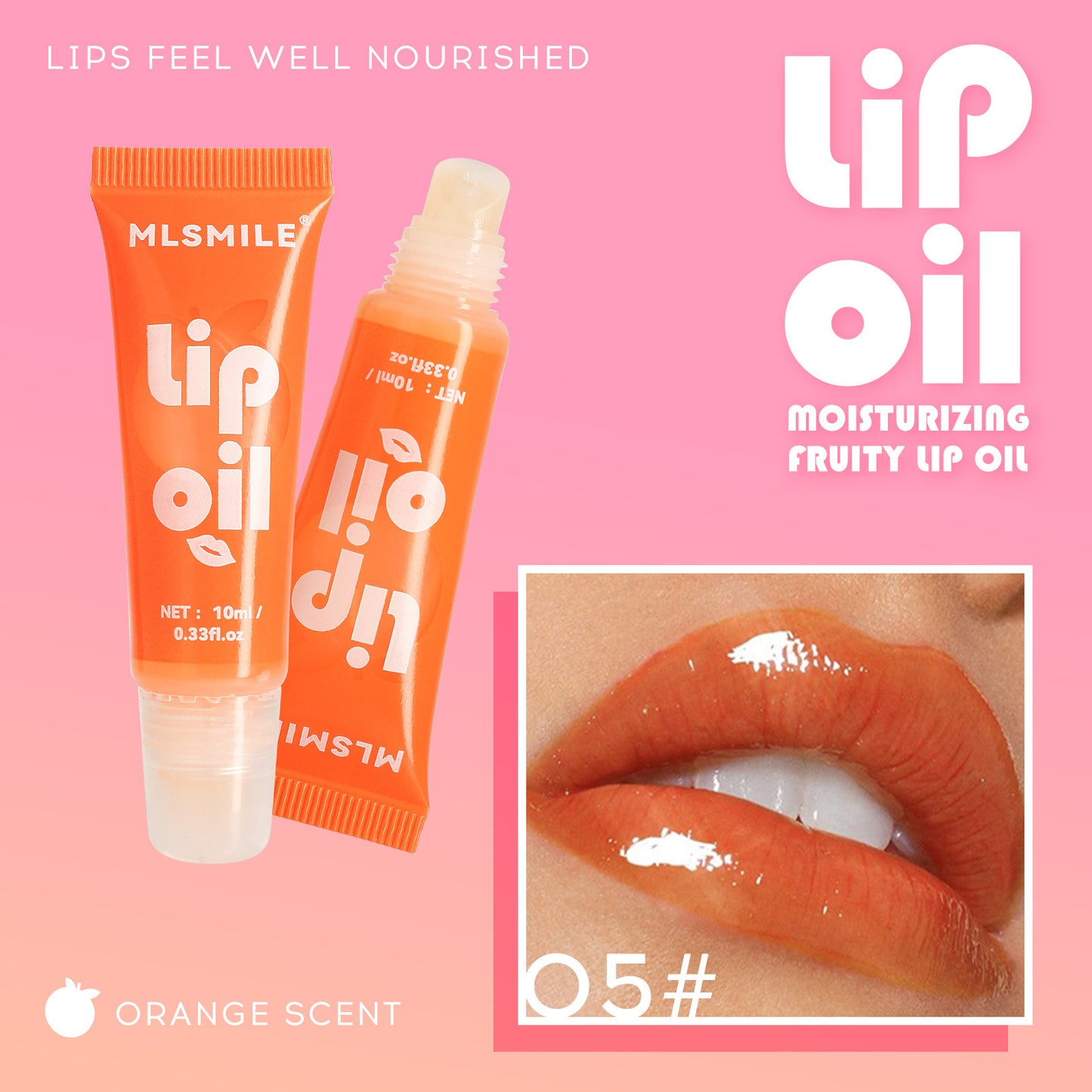 Light Mirror Fruit Flavor Lip Gloss