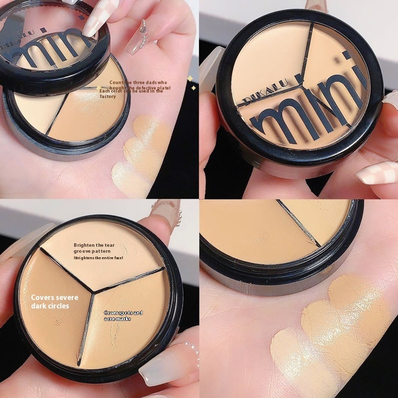 Hot Sell Tri-Color Concealer Foundation