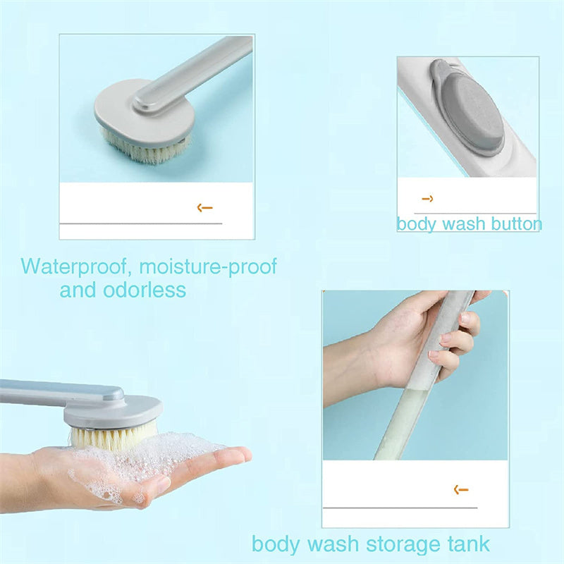 Dual-purpose Shower Brush Multifunctional Detachable