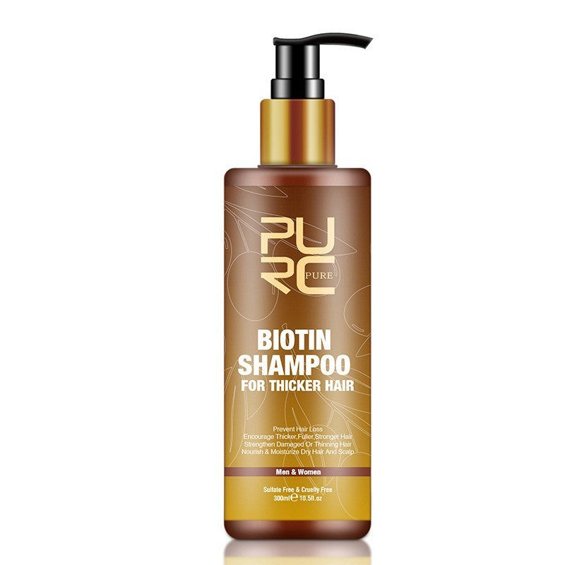 Hair Care Ginger Biotin Three-piece Shampoo Conditioner