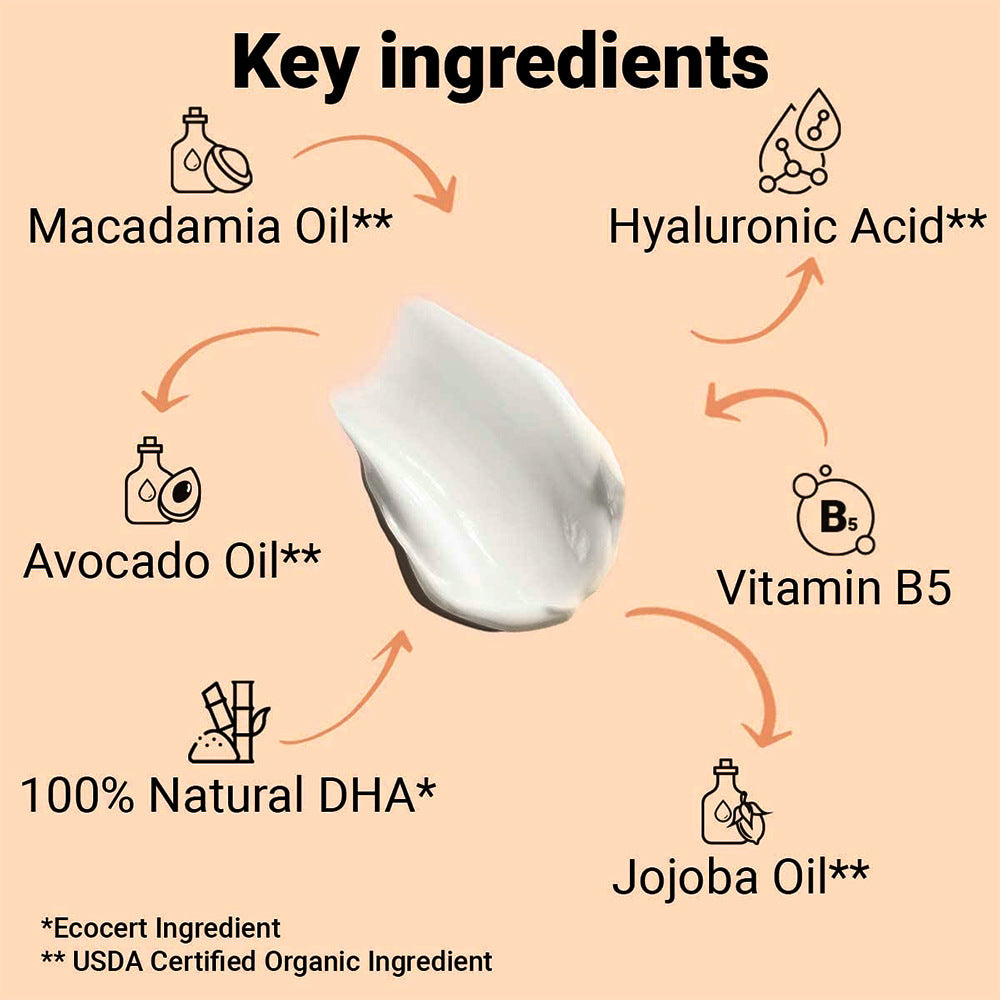 Tanning Cream Wheat Color Sunbath