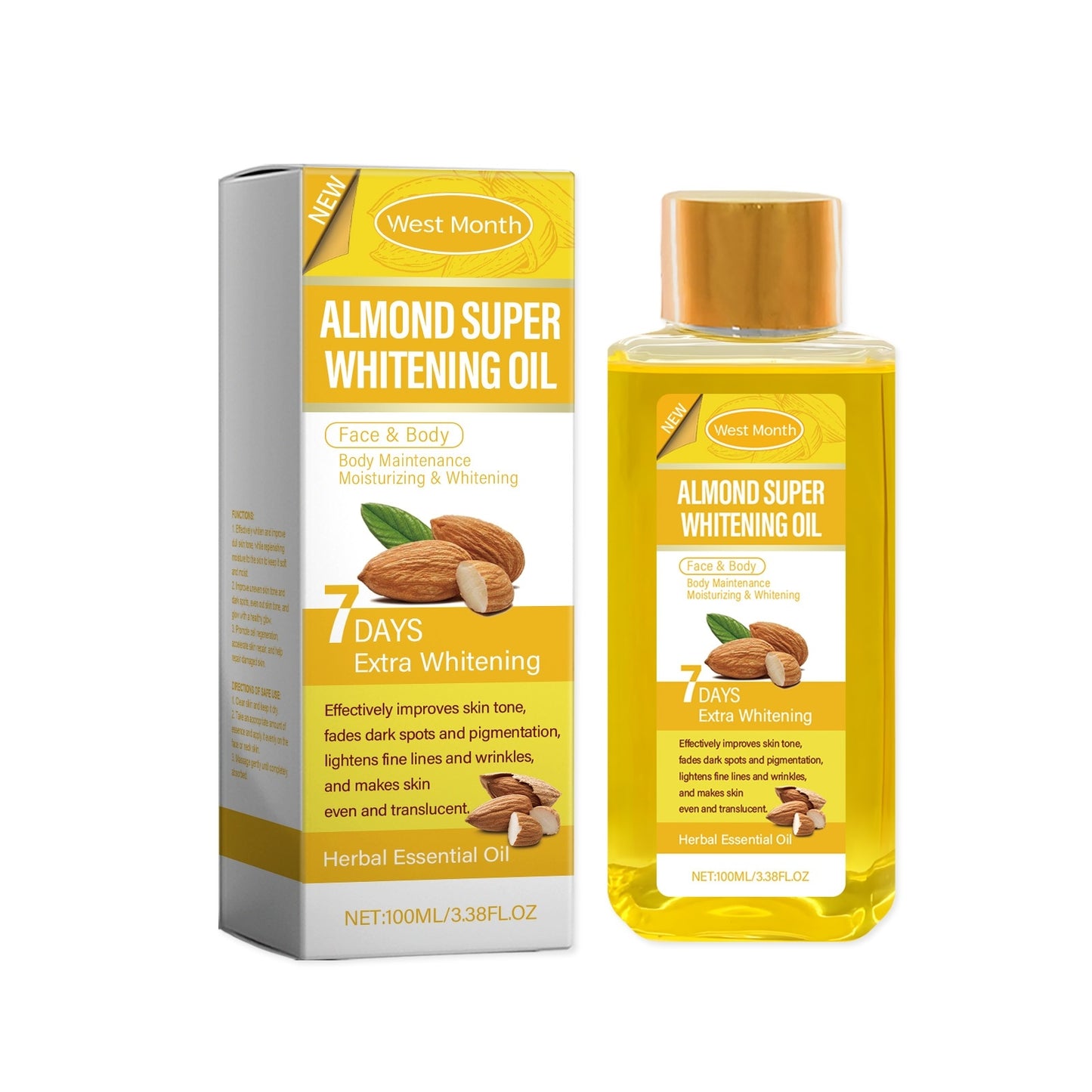 Turmeric Body Whitening Oil