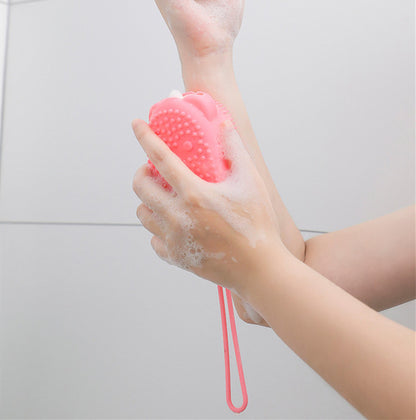 Bathroom Silicone Sponge Body Brush