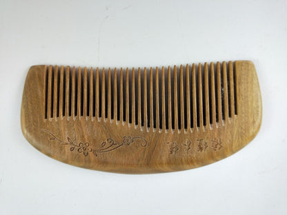 Wooden Hair Comb