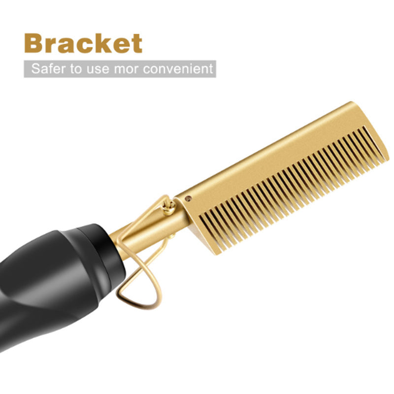Electric Straight Hair Curling Comb