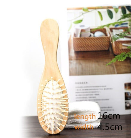 Comb Head Massage Meridians Wooden Comb