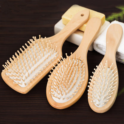 Comb Head Massage Meridians Wooden Comb