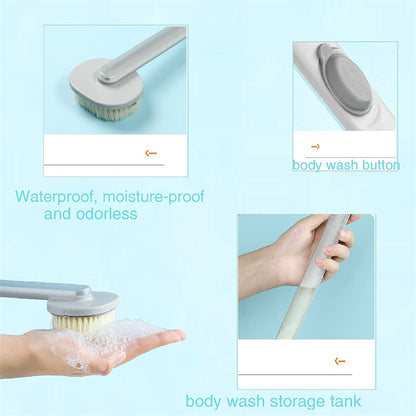 Dual-purpose Shower Brush Multifunctional Detachable