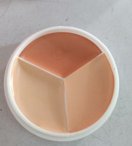Hot Sell Tri-Color Concealer Foundation