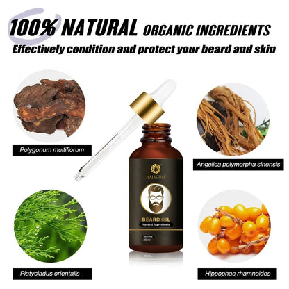 Essential Natural Beard Growth Oil