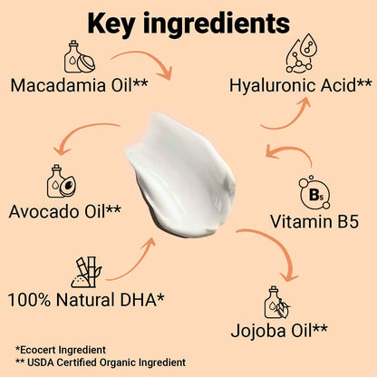 Tanning Cream Wheat Color Sunbath