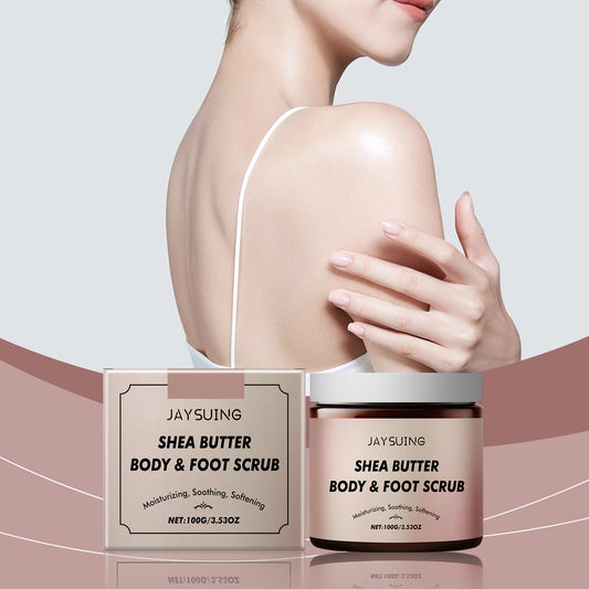 Shea Butter Body Scrub Cream Cleaning